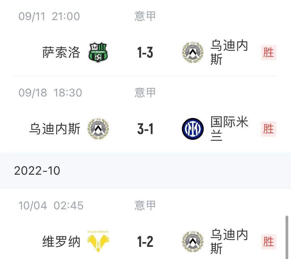 乌迪内斯加时绝杀，逆转取胜