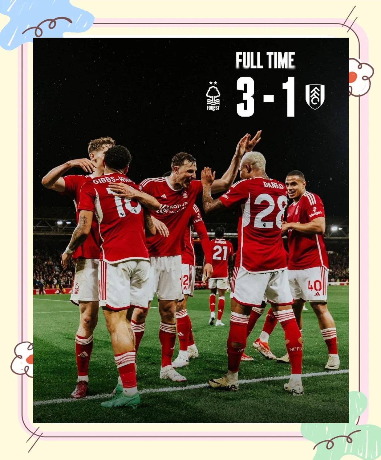 富勒姆主场失利，难以突围保级区