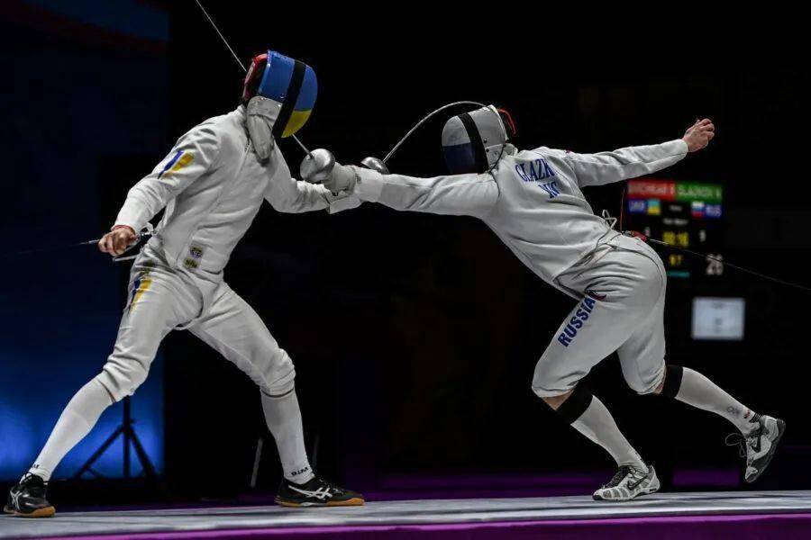 白俄罗斯选手勇夺击剑比赛冠军 白俄罗斯选手勇夺击剑比赛冠军