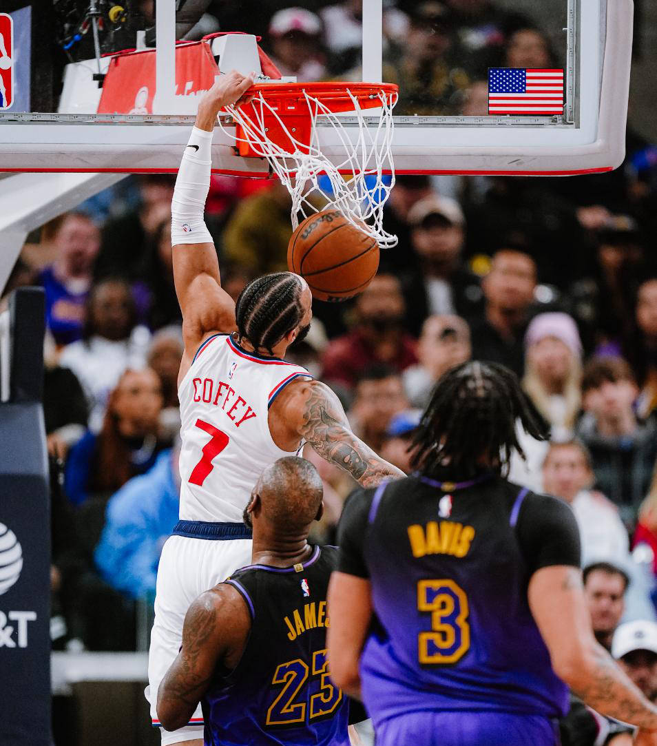 快船客场惨败篮网，遭遇四连败